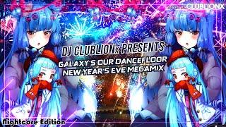 Galaxy's our Dancefloor - New Year's Eve 2024 MEGAMIX  Nightcore Mix  30 hours 