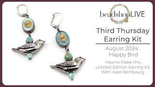 Third Thursday Earring Kit: Happy Bird Earrings