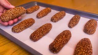 Fast & Easy Sesame Chocolate Bars Snack Recipe