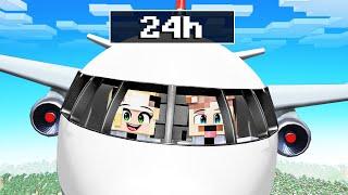 WIR ARBEITEN 24h ALS MINECRAFT PILOT!