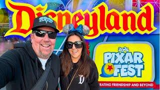 PIXAR FEST 2024 BEGINS! Wins, Fails & Fun! New Parade, Foods & Decorations.. Disneyland + DCA
