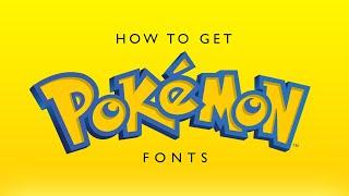 Pokémon Font Generator - Create any Pokémon text for FREE!