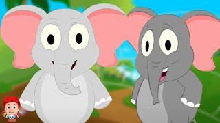 Ek Mota Hathi, बंदर मामा पहन पजामा, Hindi Rhymes and Cartoons for Kids