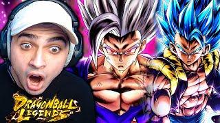 Dragon Ball Legends ALL Legendary Finishes REACTION