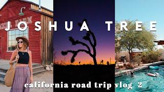 Joshua tree VLOG | Amazing Joshua Tree Airbnb, Pioneertown, Desert Living | CALIFORNIA ROAD TRIP 2