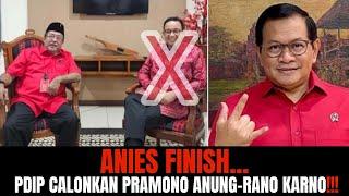 Anies Finish... PDIP Calonkan Pramono Anung Dan Rano Karno Di Jakarta!!!