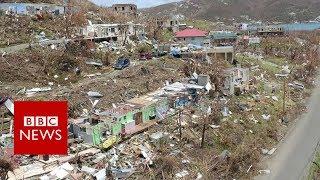 Hurricane Irma wreaks havoc in British Virgin Islands - BBC News