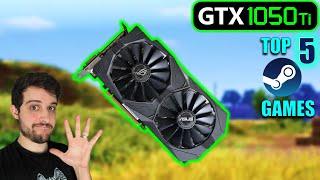 GTX 1050 Ti in the Top 5 Most Played Games on Steam!