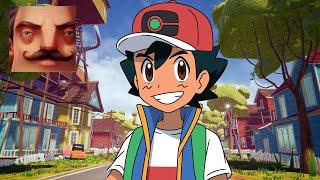 Hello Neighbor - My New Neighbor Ash Ketchum (Pokémon) Act 1 Gameplay Walkthrough