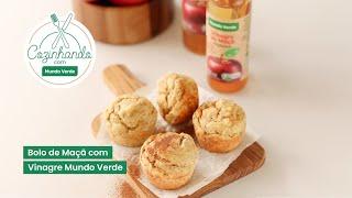 Cozinhando com Mundo Verde - Bolo de Maçã com Vinagre Mundo Verde