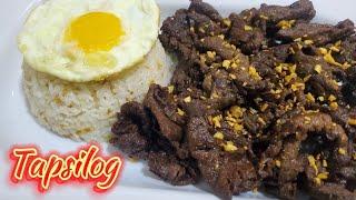 Tender and Juicy Beef Tapa / Tapsilog