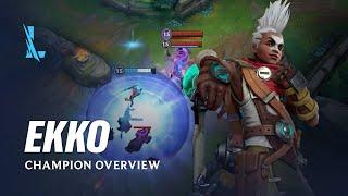 Ekko Champion Overview | Gameplay - League of Legends: Wild Rift