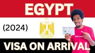 How To Get Egypt Tourist Visa On Arrival | UPDATED 2024