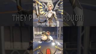 Wrecking Ball, Mercy and Moira interaction - Overwatch 2