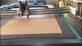 Corrugated carton box cutting business card machine paper cutting With good after sales service