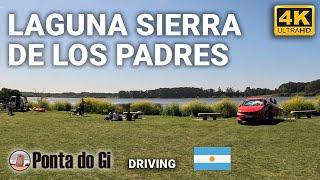 NATURALEZA y AIRE LIBRE a pocos minutos de MAR DEL PLATA #driving 4K LAGUNA DE LOS PADRES -ARGENTINA