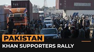 Pakistan’s capital in lockdown as Imran Khan supporters protest | AJ #Shorts