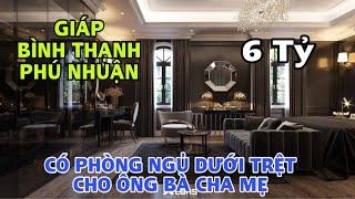 Bán nhà giáp Bình Thạnh - Phú Nhuận ngay Ngã 5 Chuồng Chó sát Sân Bay đi đâu cũng tiện