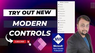 Try New Modern Control in Power Apps Canvas App