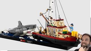 LEGO Ideas Jaws set 21350 reveal & my thoughts! Looks exceptionally well-done