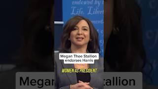 Megan Thee Stallion endorses Harris