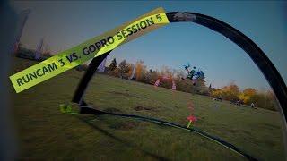 FPV Race - RunCam3 vs.  Gopro Session 5