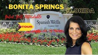 Single family homes for sale in Bonita Springs Florida, popular gated community close to best beach