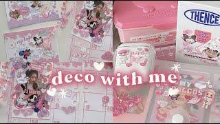 deco with me  kpop polcos + september bujo set up