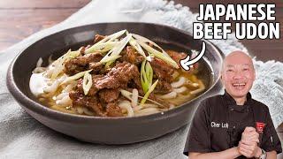 Super Quick & Easy Beef Udon Noodle Recipe!