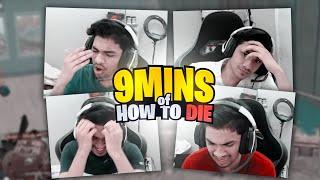 9 MINUTES OF HOW TO DIE LIKE PROS - REGALTOS : BGMI MOBILE