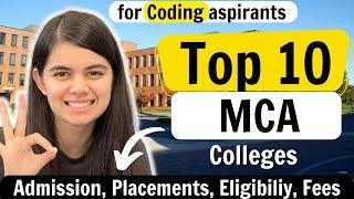 Top 10 MCA Colleges in India