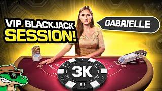 VIP Blackjack ft Gabrielle - Daily Blackjack #186