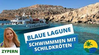 Bootstour zur Blauen Lagune & Schildkrötenbucht – Das Ausflugs-Highlight auf Zypern bei Ayia Napa