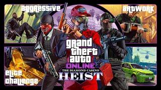 GTA Online - The Diamond Casino Heist - Aggressive - Artwork - Elite Challenge Complete