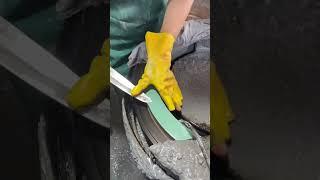 Knife Sharpiner process - Goodtools and machinery make work easy