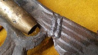 Mig Welding broken Cast Iron!