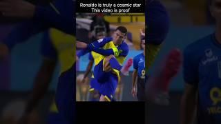 Cristiano Ronaldo is truly a Cosmic Player.. #shorts #funny #ronaldo #cristianoronaldo #football