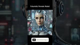 Futuristic Female Robot – Groundbreaking AI Art #artificialintelligence #aiart