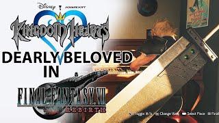 Dearly Beloved in Game Piano Cover FFVII REBIRTH Demo