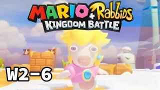 Mario + Rabbids Kingdom Battle World 2-6 Shields of Sherbet Desert