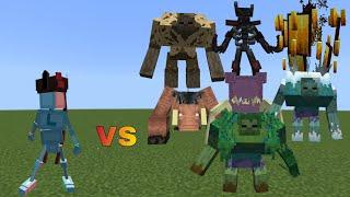 Attacker vs New Mutant More Bosses | Minecraft Java | Mob Battle