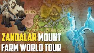 WoW Mount Farm World Tour — Zandalar Battle for Azeroth