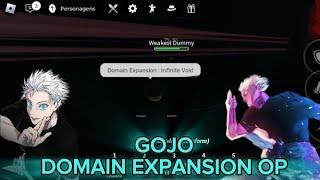 *NEW* GOJO SCRIPT MOVESET DOMAIN EXPANSION OP, KOKUSEN HABILITY 5 CUSTOM VFX, SFX WORKING SOLARA