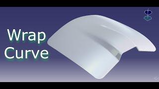 Wrap Curve with CATIA V5