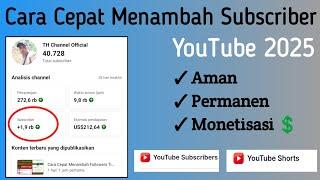 Mudah!!! Cara Menambah Subscriber YouTube 2025