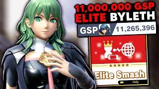This is what an 11,000,000 GSP Byleth looks like in Elite Smash