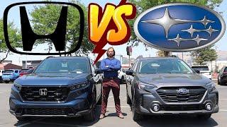 2025 Subaru Outback vs 2025 Honda CR-V: Is Honda or Subaru Best?