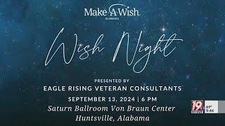 Huntsville Wish Night Gala at the VBC September 13 | Sept. 12, 2024 | News 19 at 9 a.m.