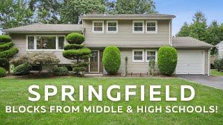 Springfield NJ Listing | 4 Beds 2.1 Baths | New Jersey Real Estate | New Jersey Living