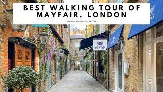 MAYFAIR WALK | Mayfair Walking Tour in London | Bond Street | Mount Street | Piccadilly | Shops